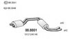 BMW 18121246146 Middle-/End Silencer